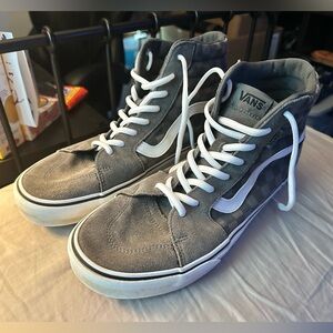 Vans Sk8-Hi Shoes - Gray, Size 11